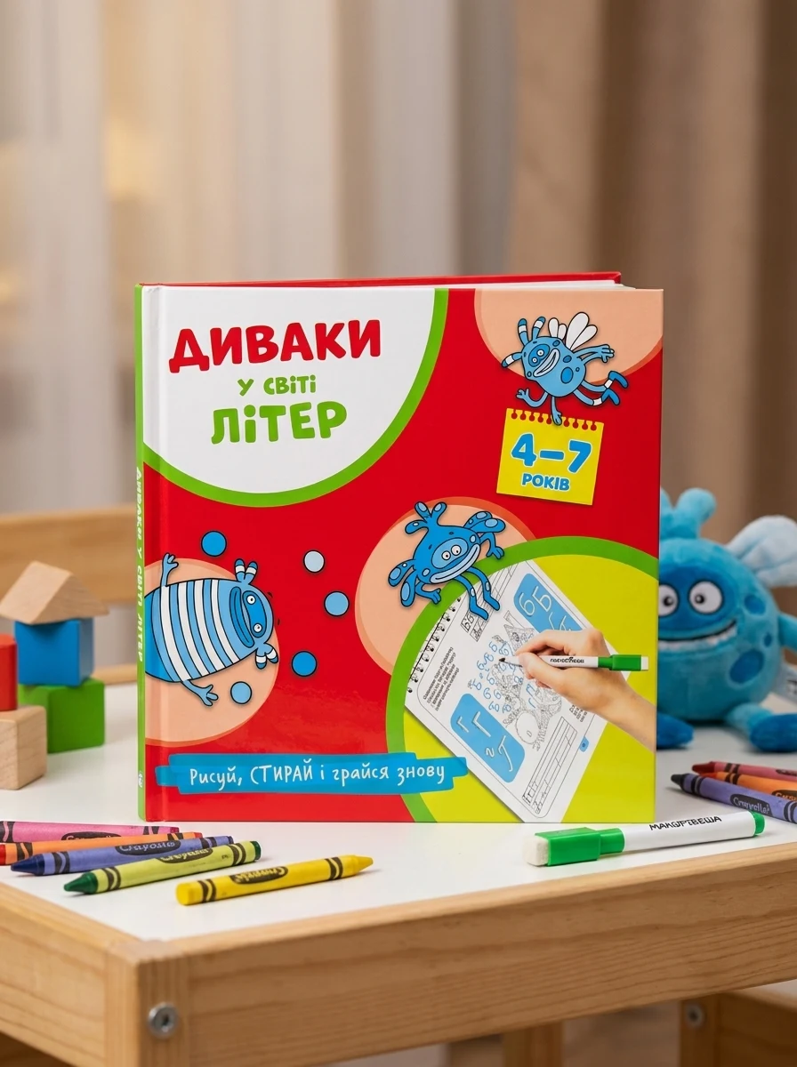 Диваки у світі літер — Розвивальні книги