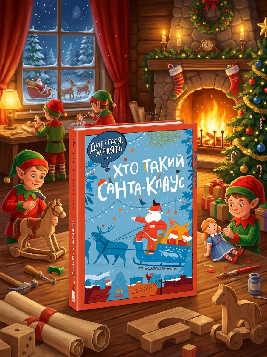 Дивіться, малята... Хто такий Санта-Клаус — Казки