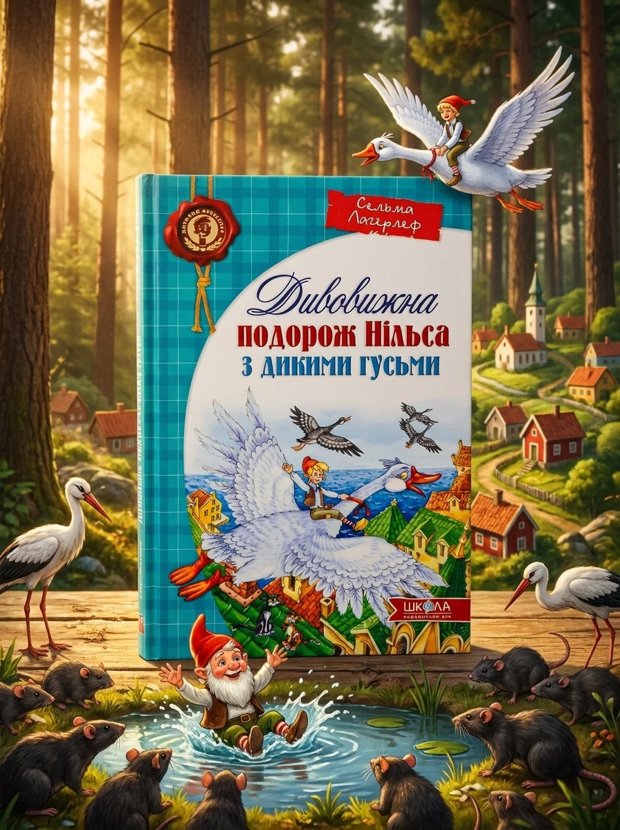 Дивовижна подорож Нільса з дикими гусьми — фото 2