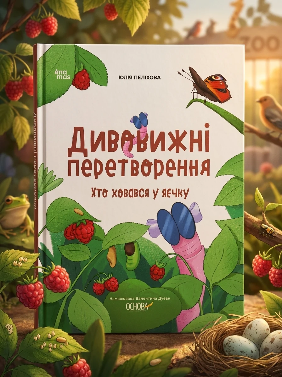 Дивовижні перетворення. Хто ховався у яєчку
