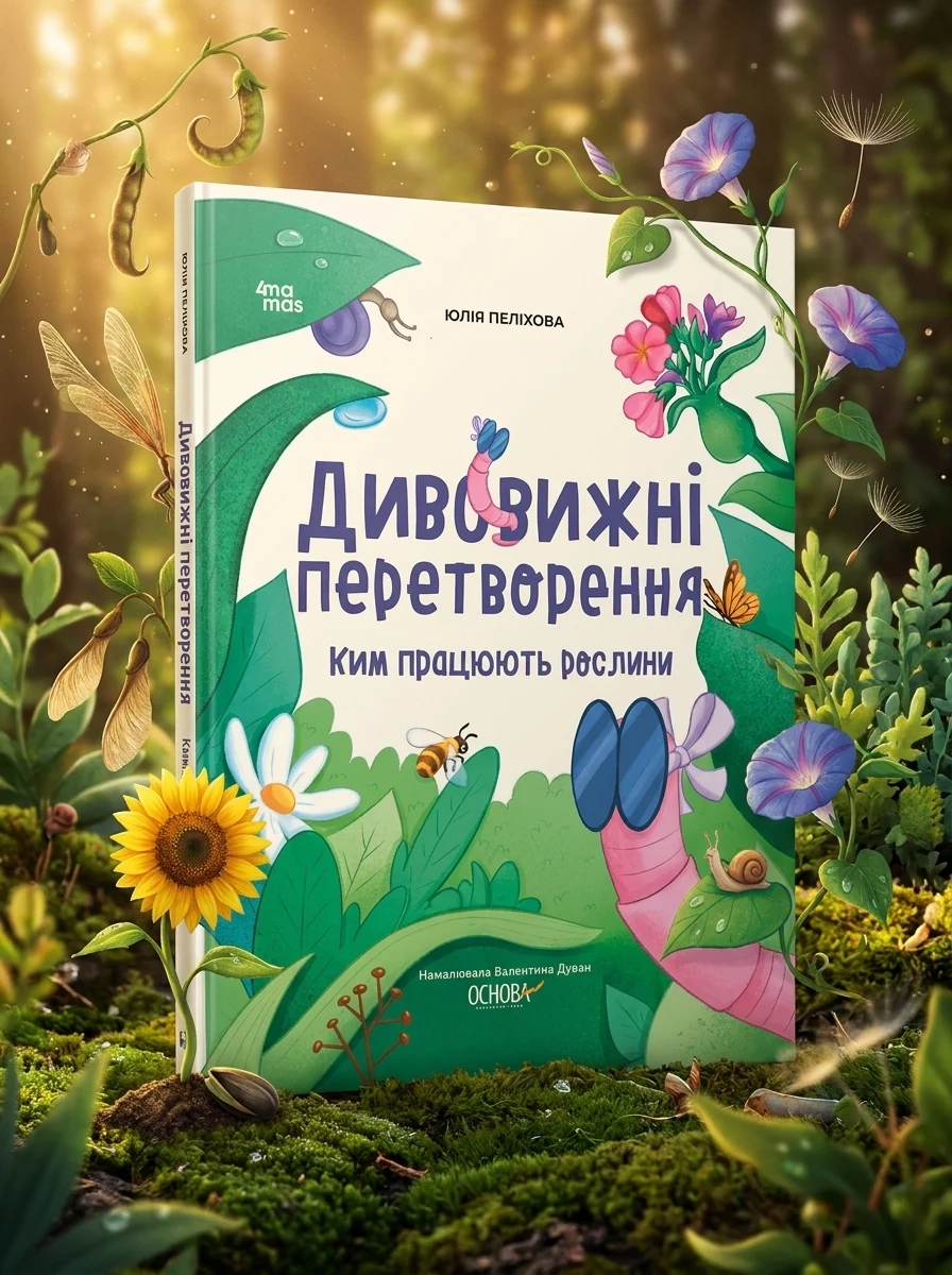 Дивовижні перетворення. Ким працюють рослини — Дитячі енциклопедії
