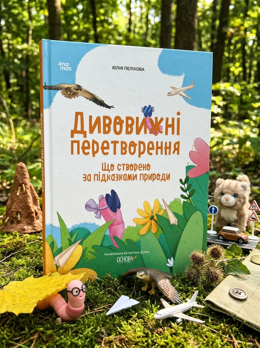 Дивовижні перетворення. Що створено за підказками природи — Дитячі енциклопедії