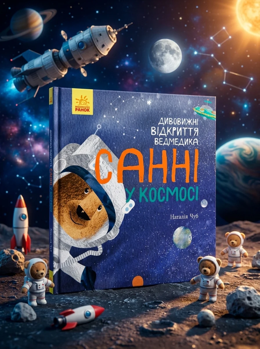 Дивовижні відкриття ведмедика Санні у космосі — фото 2