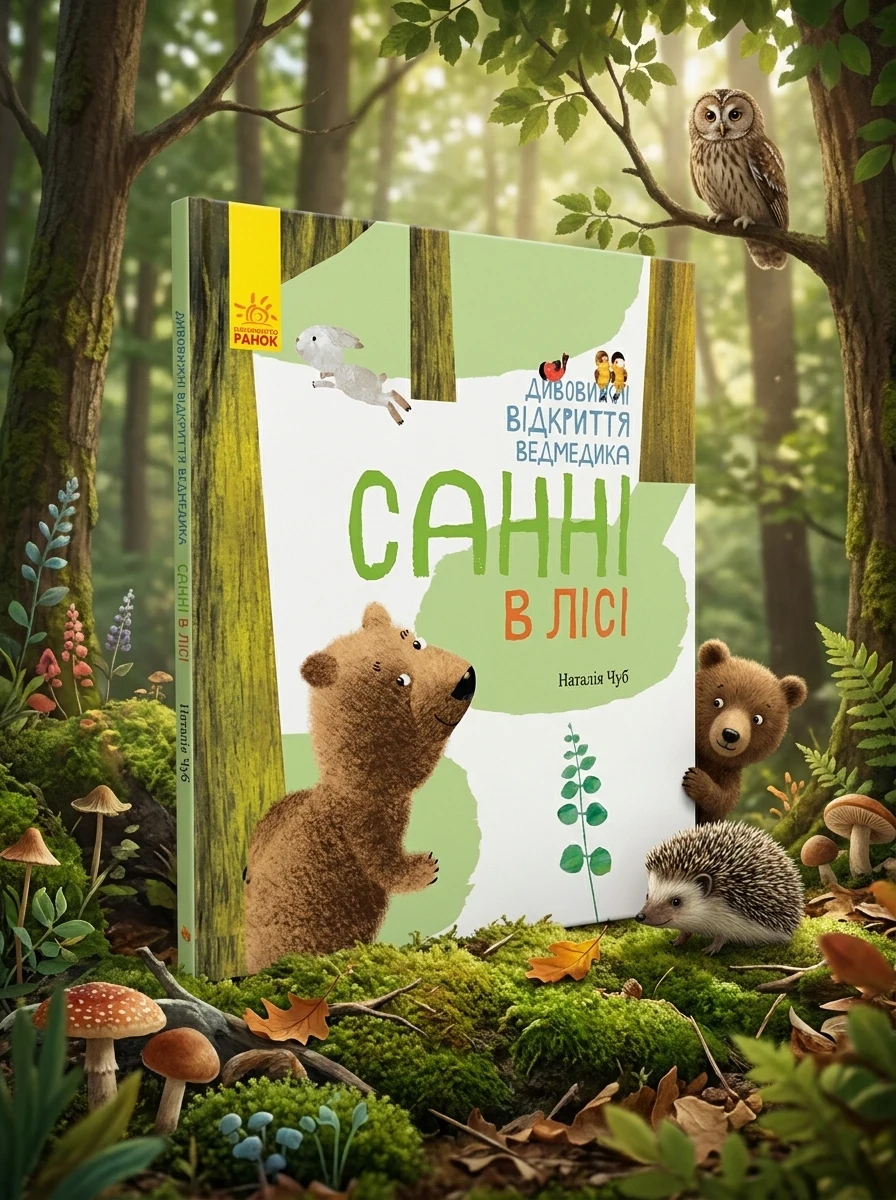 Дивовижні відкриття ведмедика Санні в лісі — фото 2