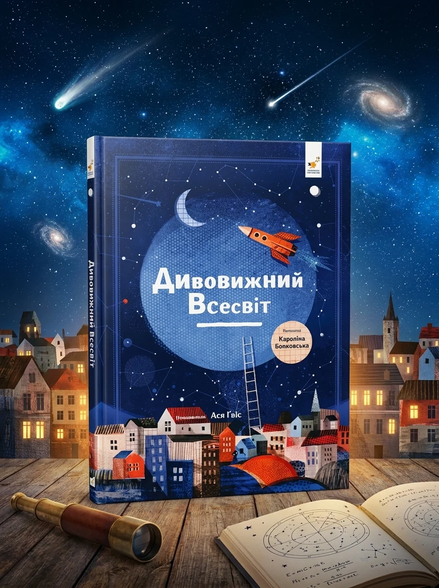 Дивовижний Всесвіт — Пізнавальні книги для дітей