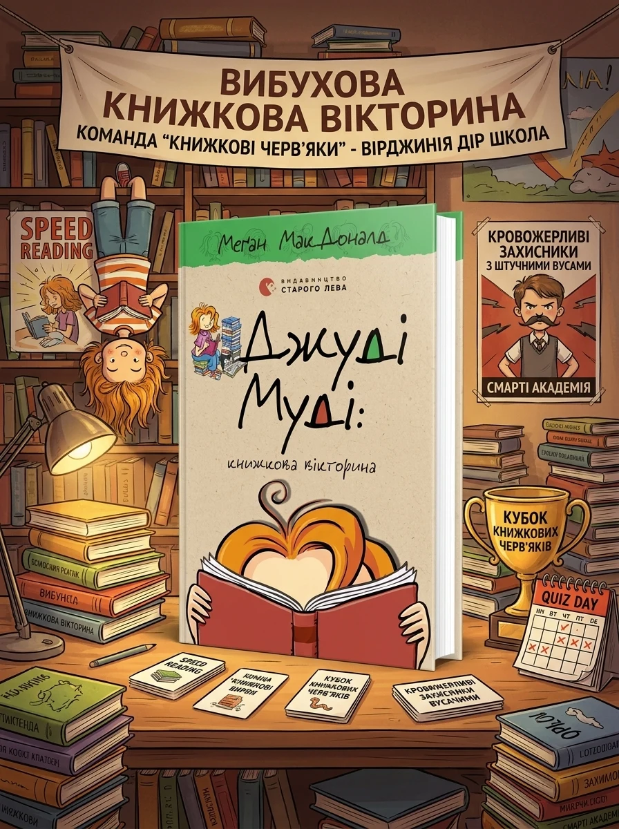 Джуді Муді: книжкова вікторина — Дитяча проза