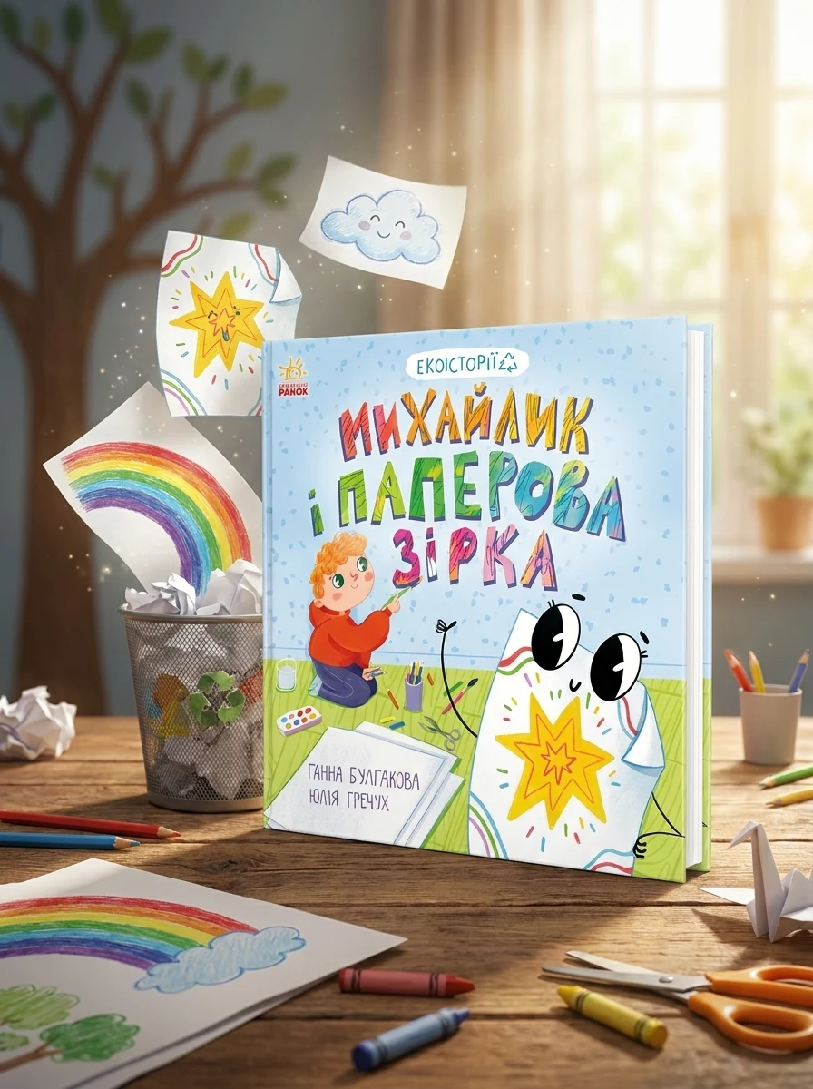 Екоісторії. Михайлик і паперова зірка — Дитяча проза