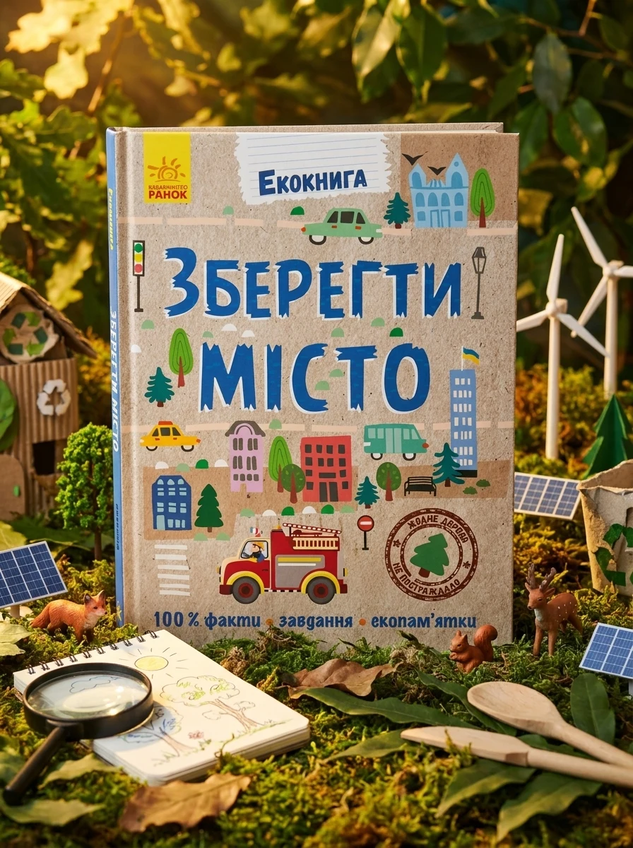 Екокнига. Зберегти місто — Розвивальні книги