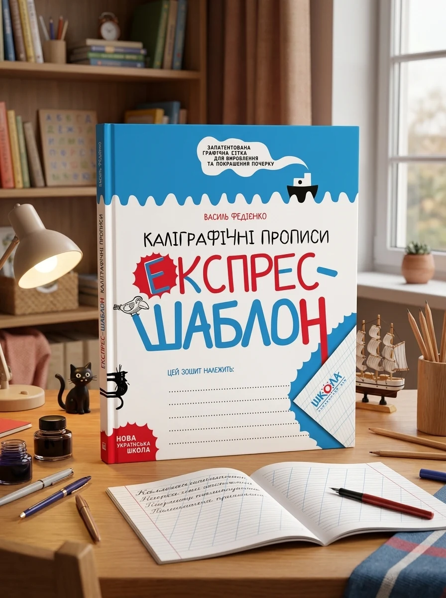 Експрес-шаблон. Каліграфічні прописи