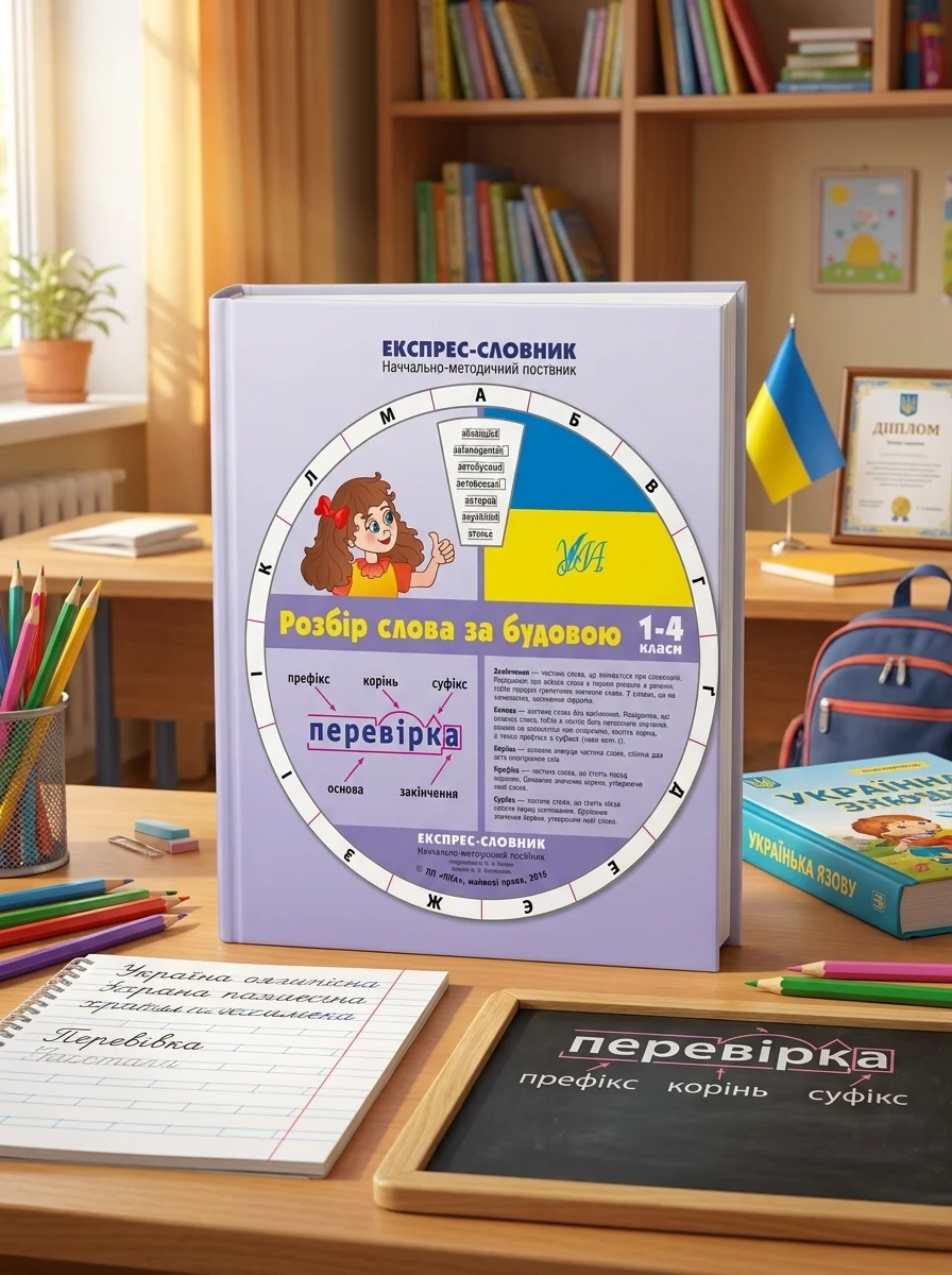 Експрес-словник. Розбір слова за будовою. 1-4 класи — Підготовка до школи