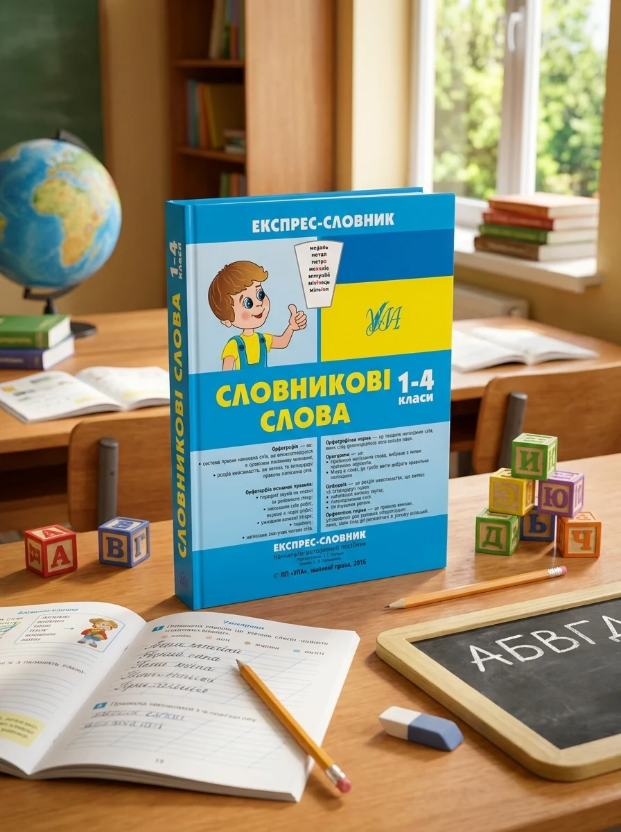 Експрес-словник. Словникові слова. 1-4 класи