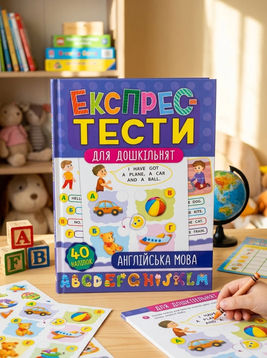 Експрес-тести для дошкільнят. Англійська мова — Підготовка до школи