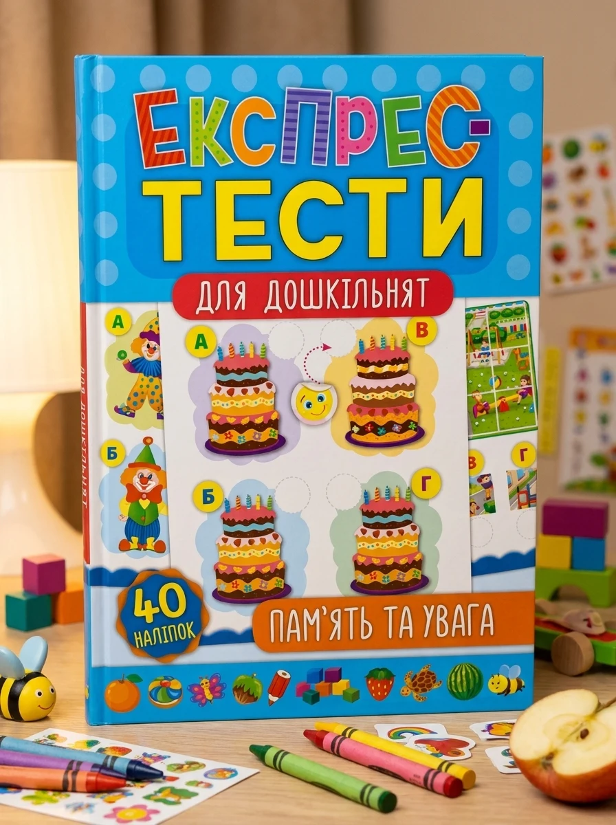 Експрес-тести для дошкільнят. Пам’ять та увага — фото 2