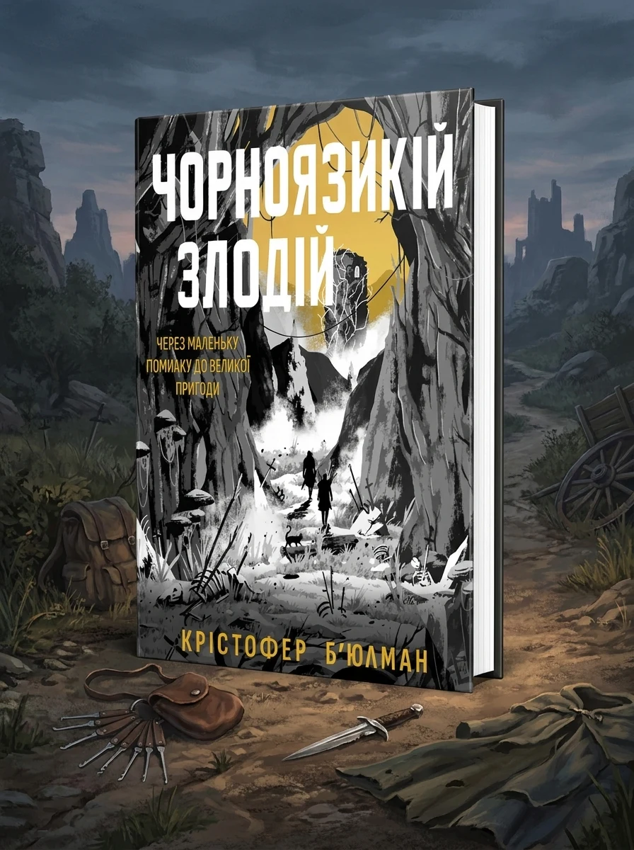 Електронна книга «Чорноязикий злодій» — E-фантастика