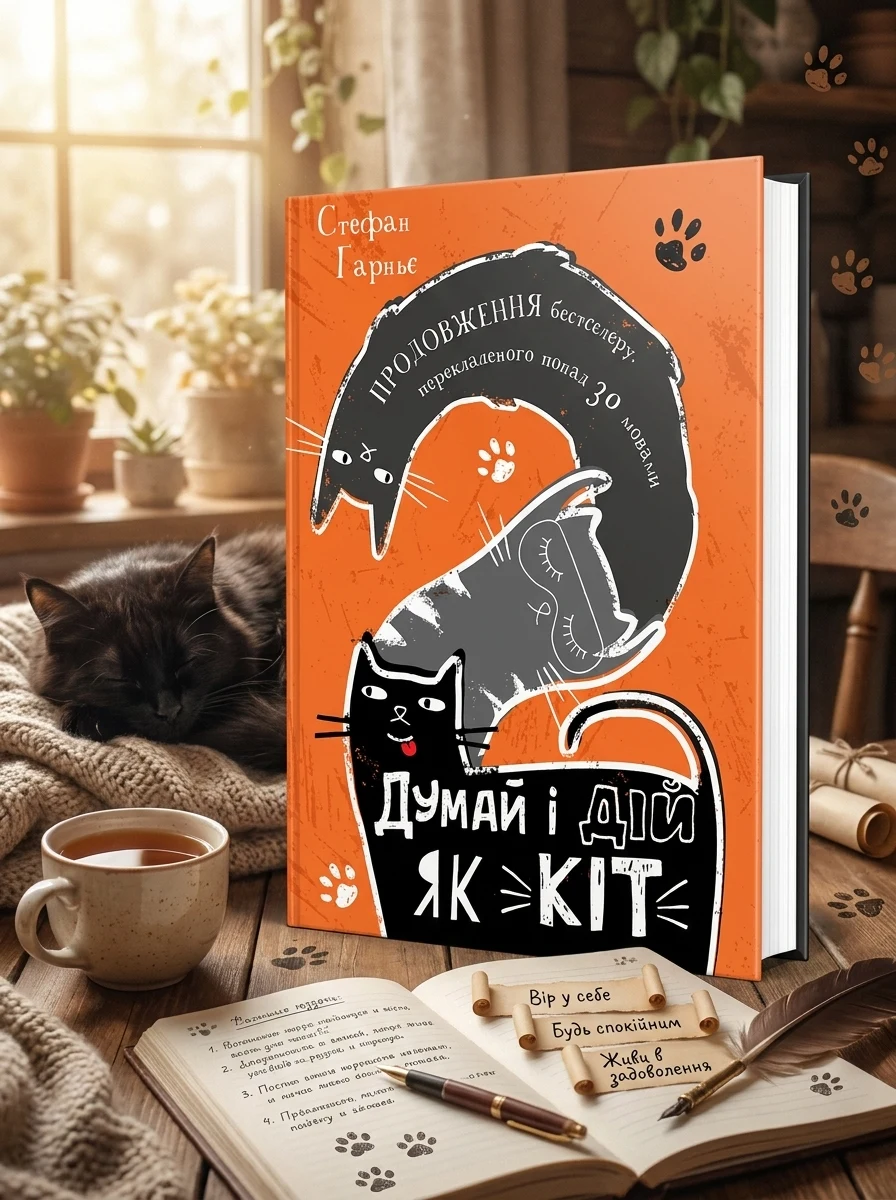 Електронна книга «Думай і дій як кіт-2 | купити книгу онлайн