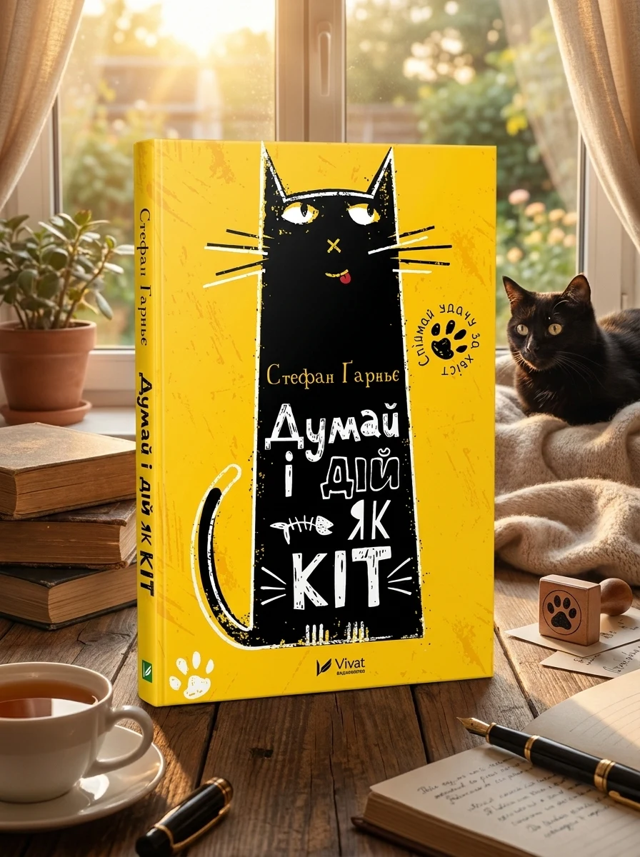 Електронна книга «Думай і дій як кіт | купити книгу онлайн