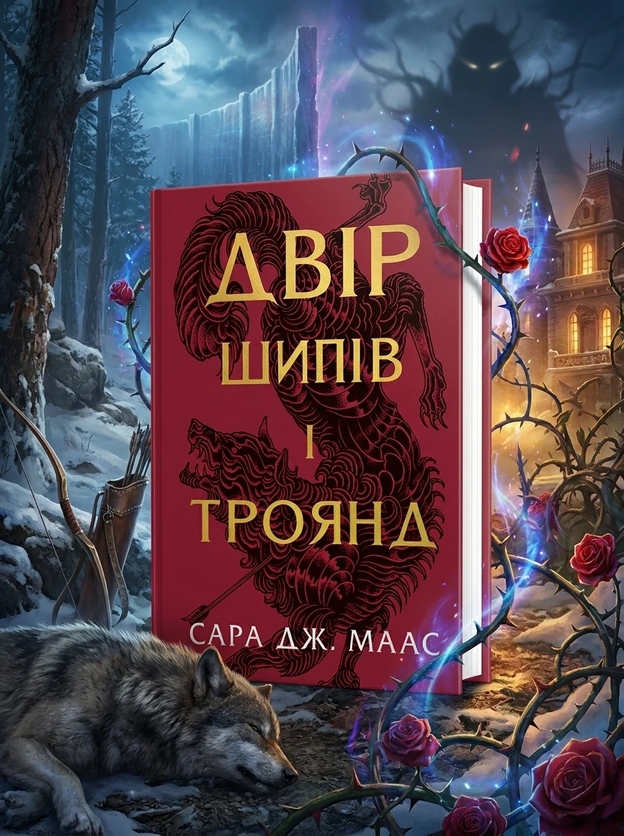 Електронна книга «Двір шипів і троянд»