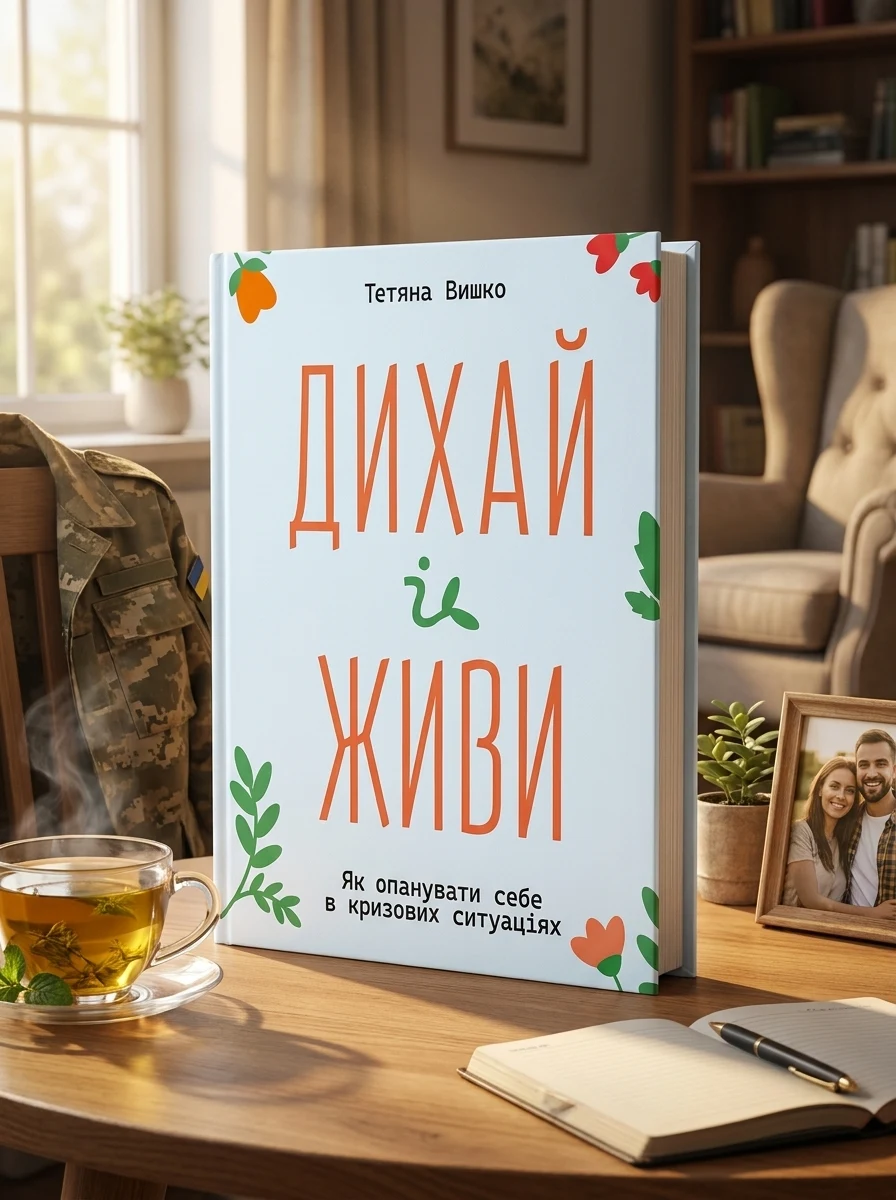 Електронна книга «Дихай і живи. Як опанувати себе в кризових ситуаціях | купити книгу онлайн