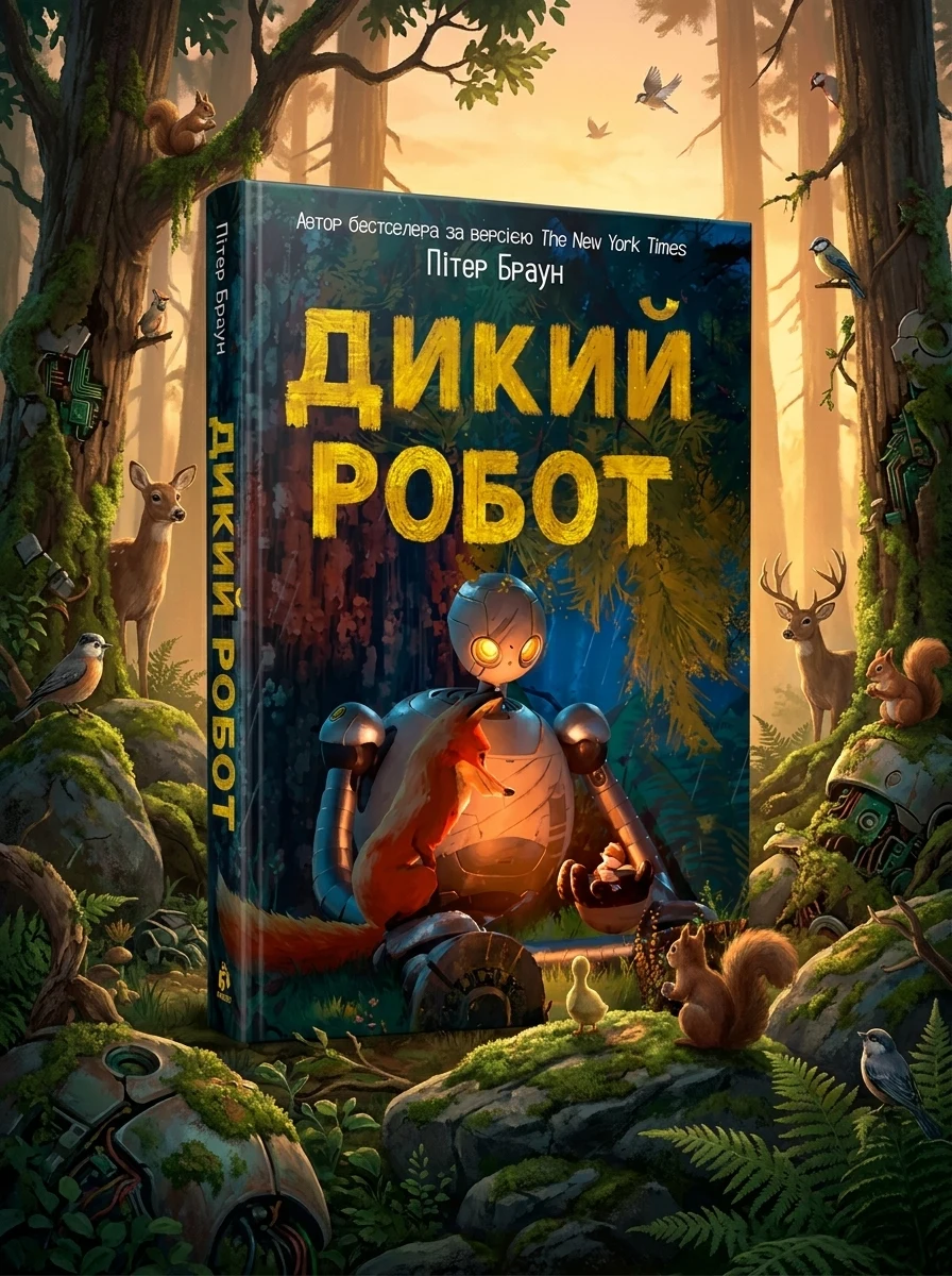 Електронна книга «Дикий робот» — E-фантастика