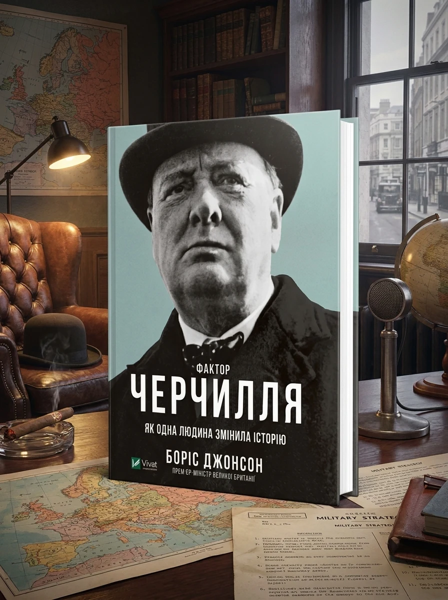 Електронна книга «Фактор Черчилля: Як одна людина змінила історію»