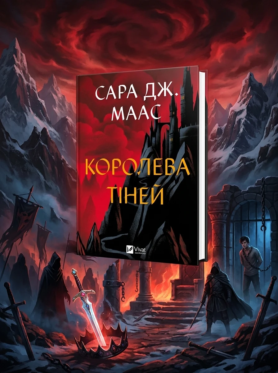 Електронна книга «Королева тіней» — E-фантастика