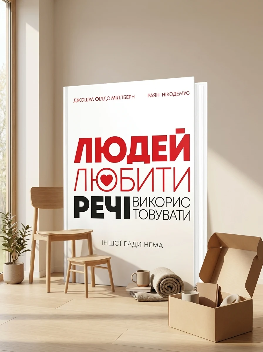 Електронна книга «Людей — любити, речі — використовувати. Іншої ради нема | купити книгу онлайн