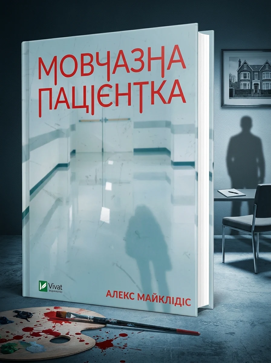 Електронна книга «Мовчазна пацієнтка» — E-трилери