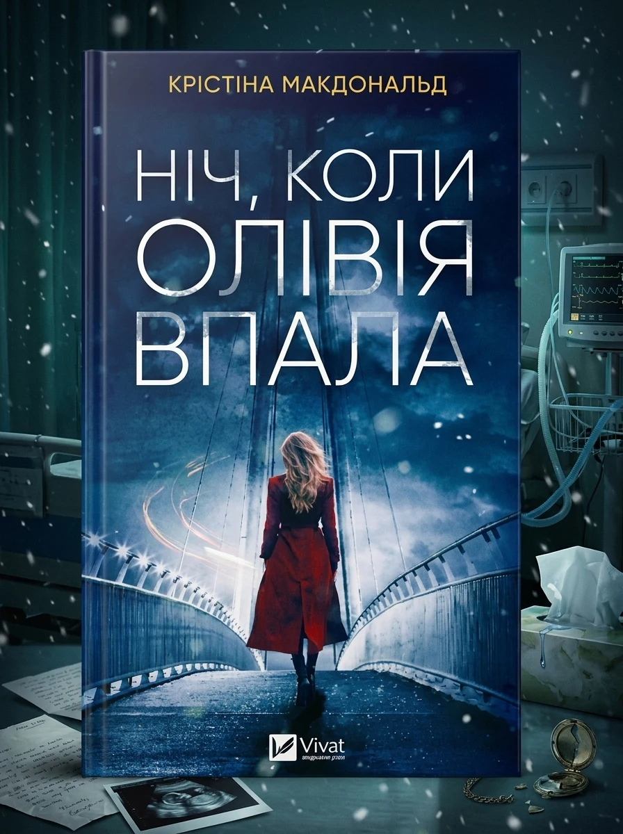 Електронна книга «Ніч, коли Олівія впала» — E-трилери