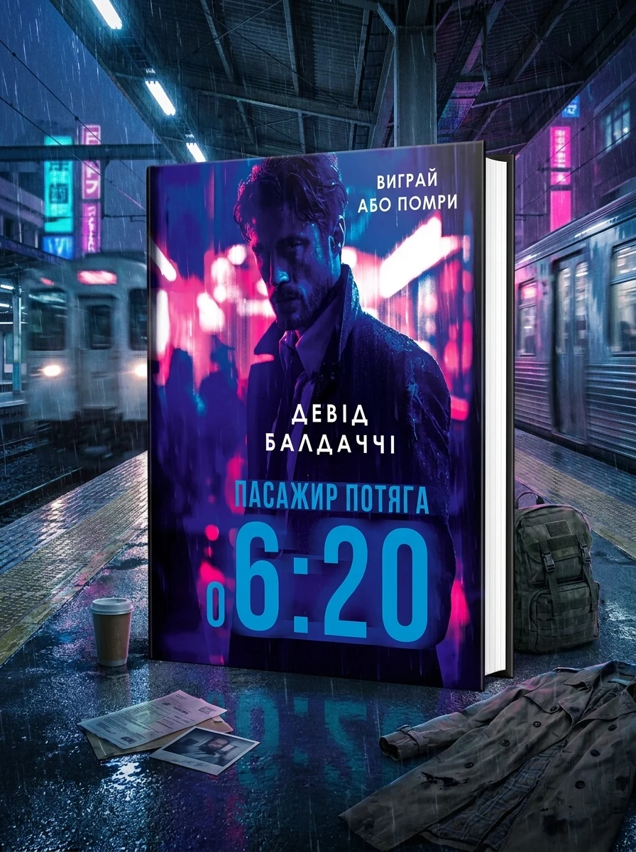 Електронна книга «Пасажир потяга о 6:20» — E-трилери