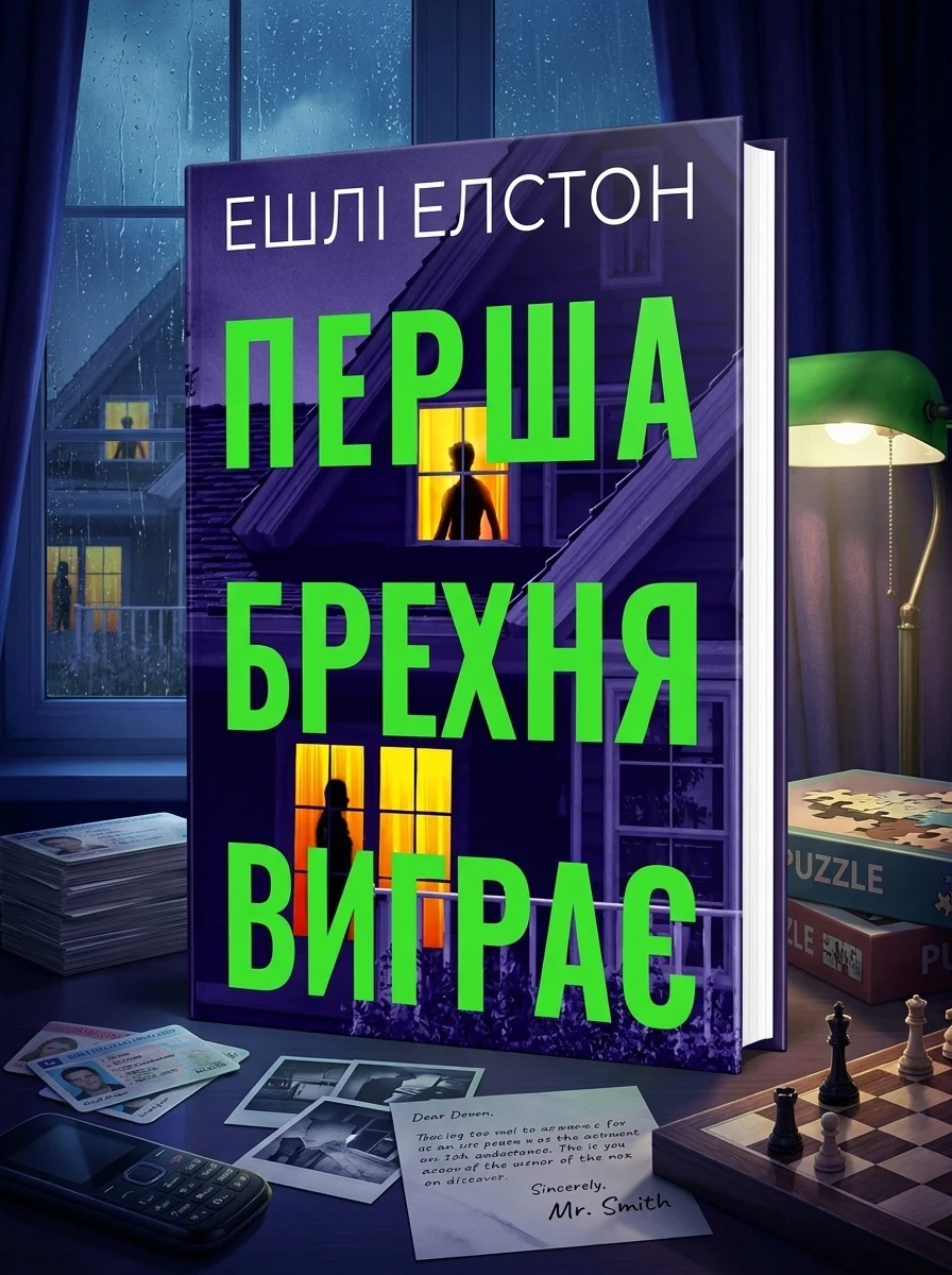 Електронна книга «Перша брехня виграє» — E-трилери