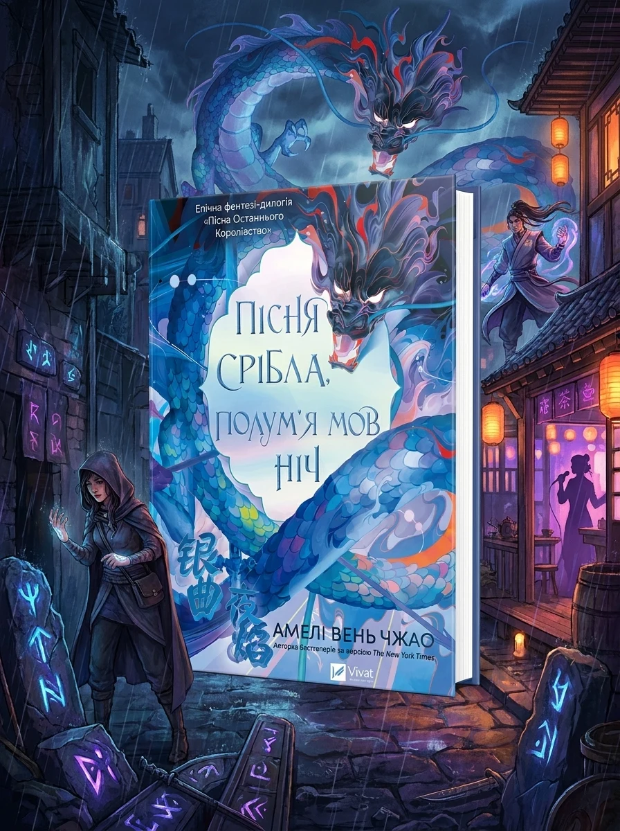 Електронна книга «Пісня срібла, полум'я мов ніч» — E-фантастика