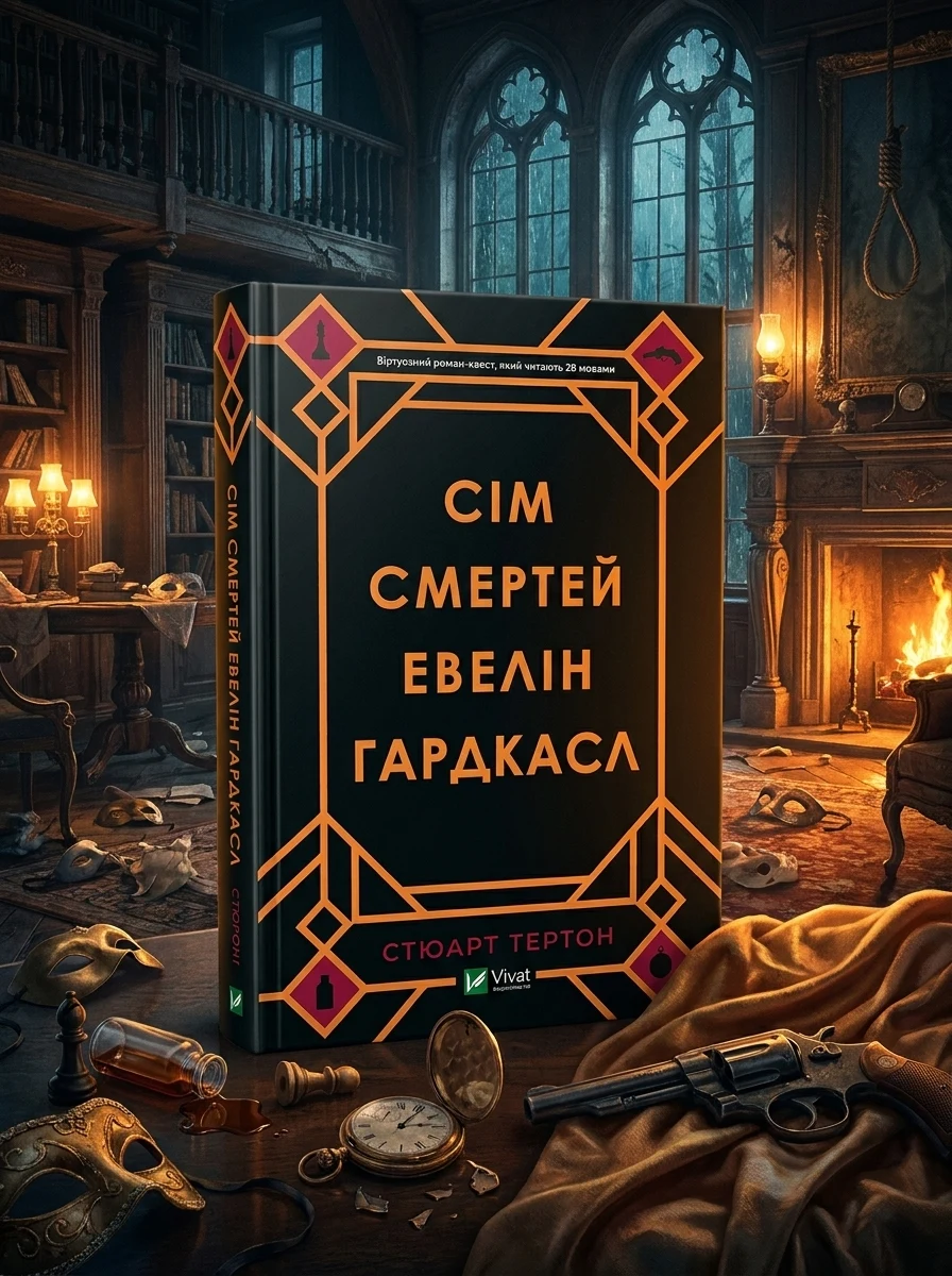 Електронна книга «Сім смертей Евелін Гардкасл | купити книгу онлайн