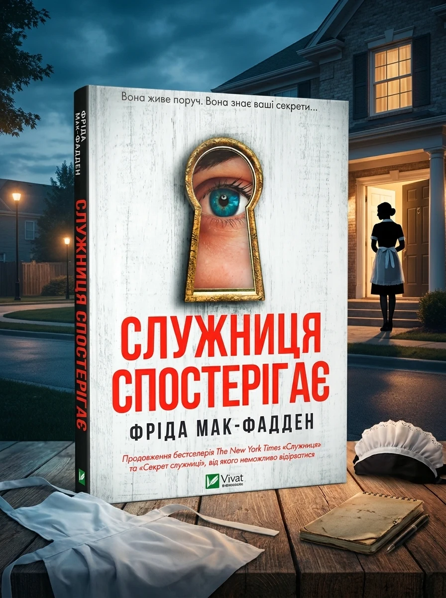 Електронна книга «Служниця спостерігає» — E-трилери