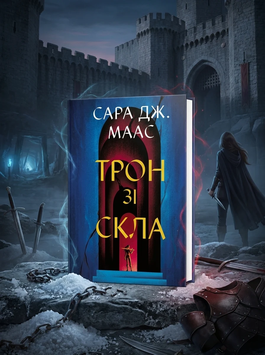 Електронна книга «Трон зі скла»