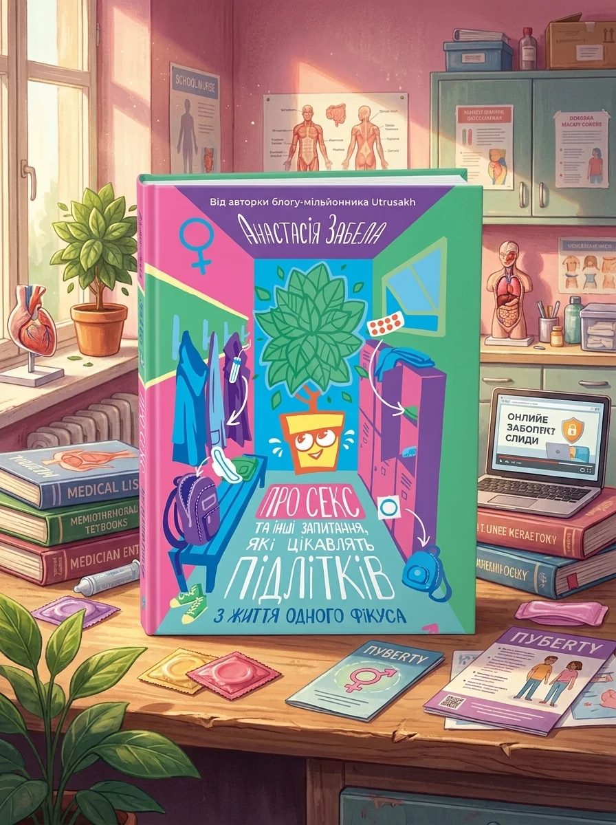 Електронна книга «Про секс та інші запитання, які цікавлять підлітків. З життя одного фікуса» — E-нонфікшн