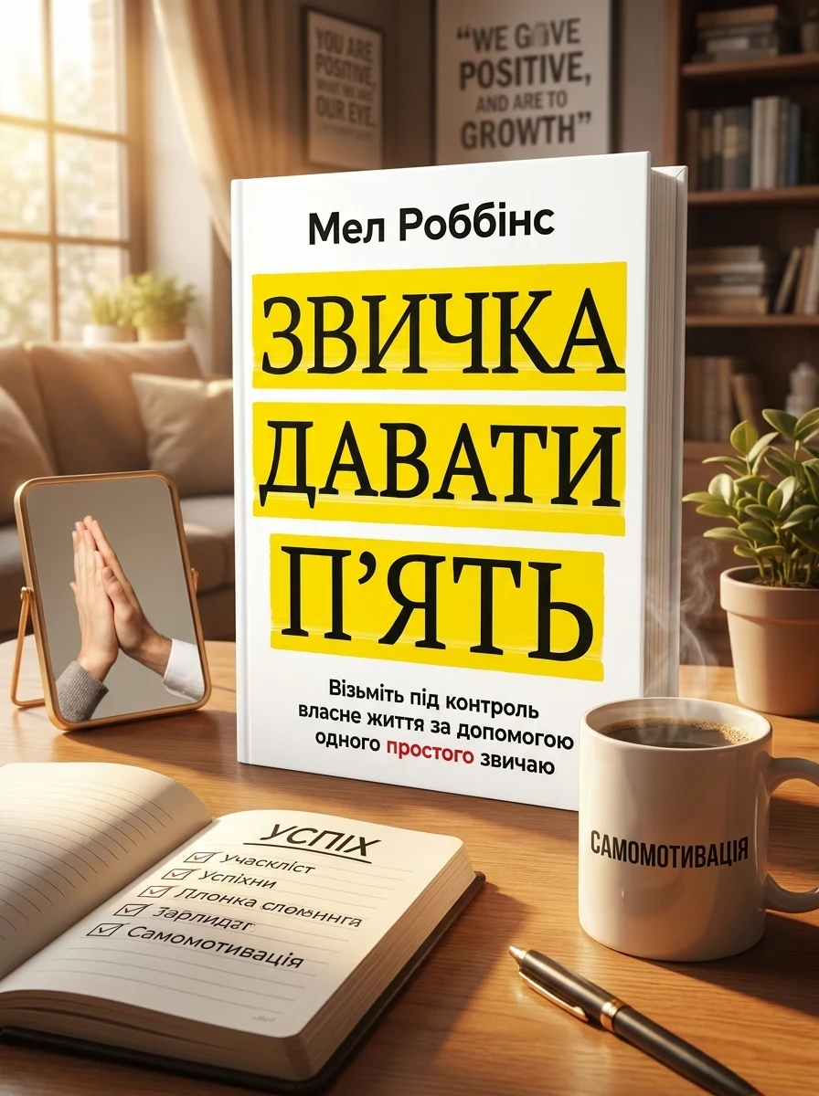 Електронна книга «Звичка давати п'ять. Візьміть під контроль власне життя за допомогою одного простого звичаю | купити книгу онлайн