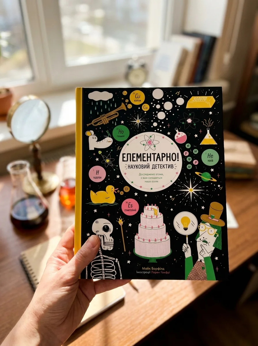 Елементарно! Науковий детектив — Пізнавальні книги для дітей