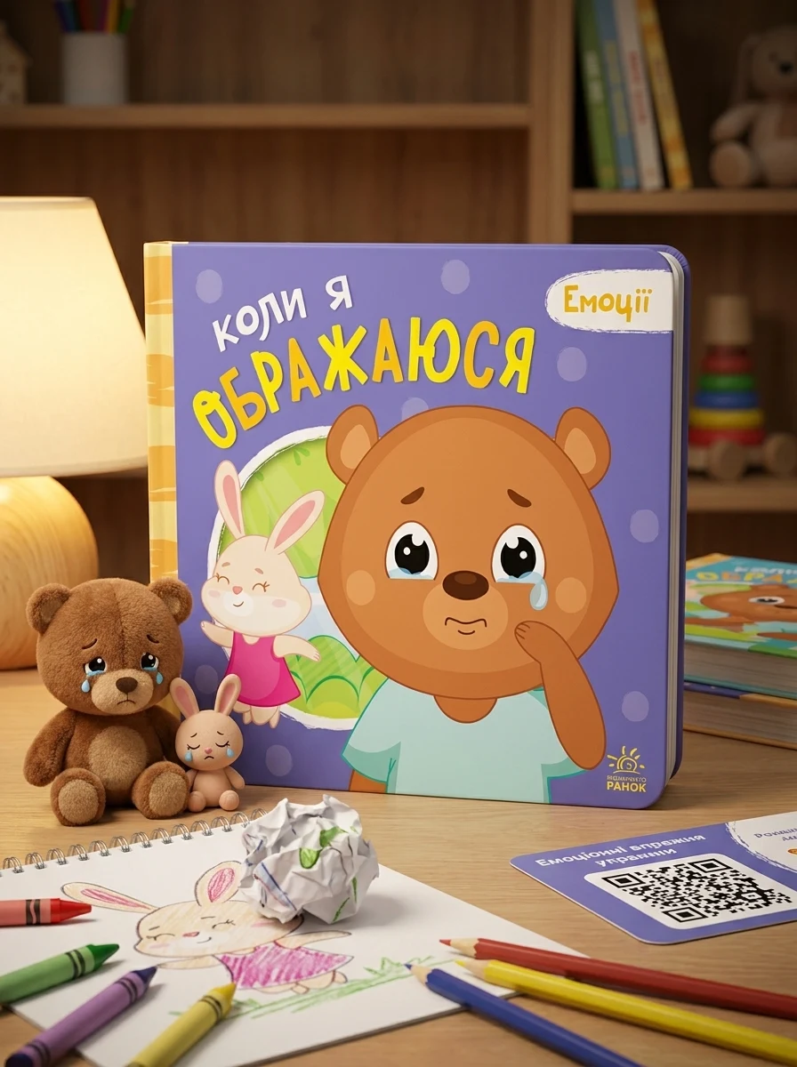 Емоції. Коли я ображаюся — Пізнавальні книги для дітей