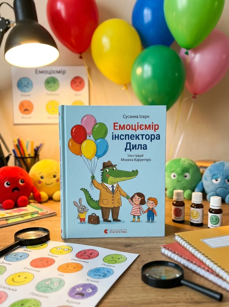 Емоціємір інспектора Дила. Розпізнавай, вимірюй та керуй своїми емоціями — Дитяча проза