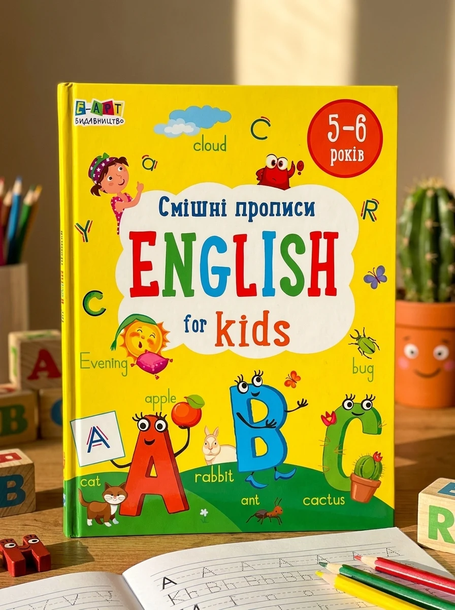 English for Kids. Смішні прописи — фото 2