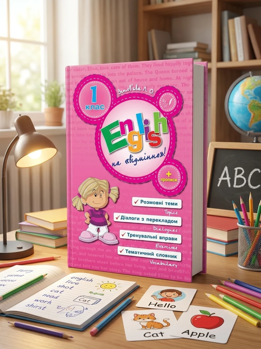 English на «відмінно»! 1 клас — Розвивальні книги