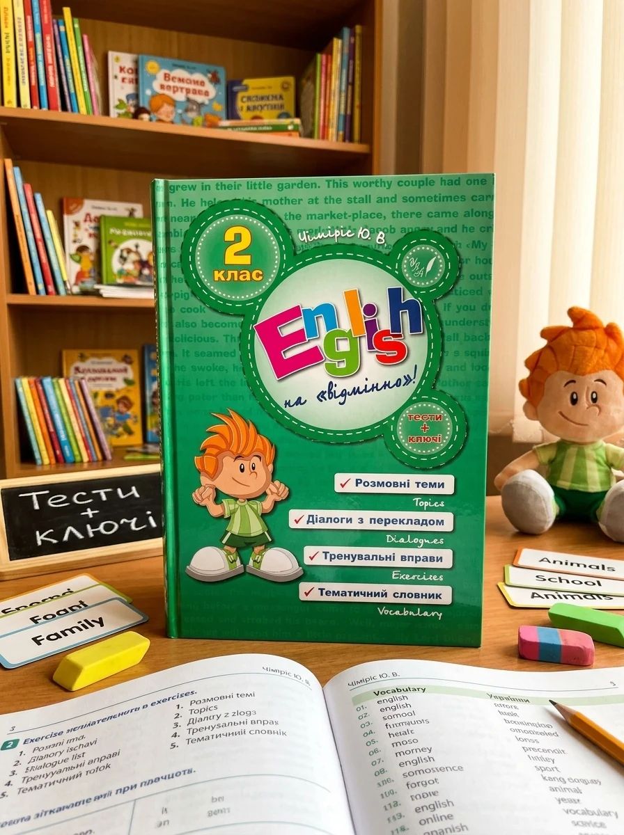 English Topics. 2 клас — Розвивальні книги