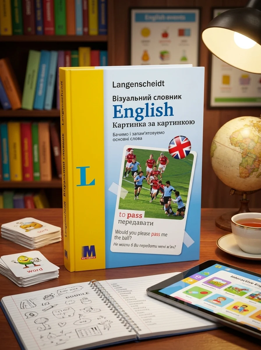 English. Візуальний словник. Картинка за картинкою — Розвивальні книги