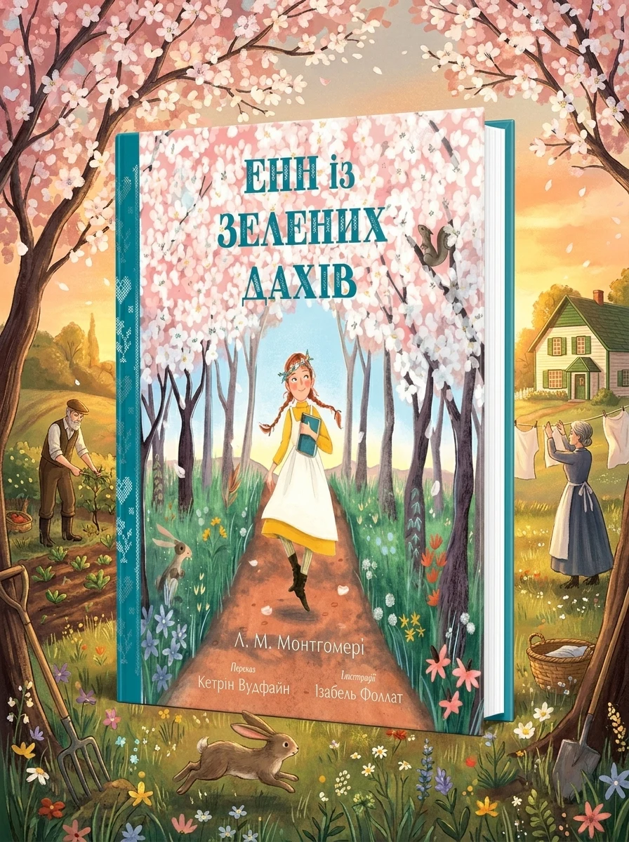 Енн із Зелених Дахів (переказ Кетрін Вудфайн)
