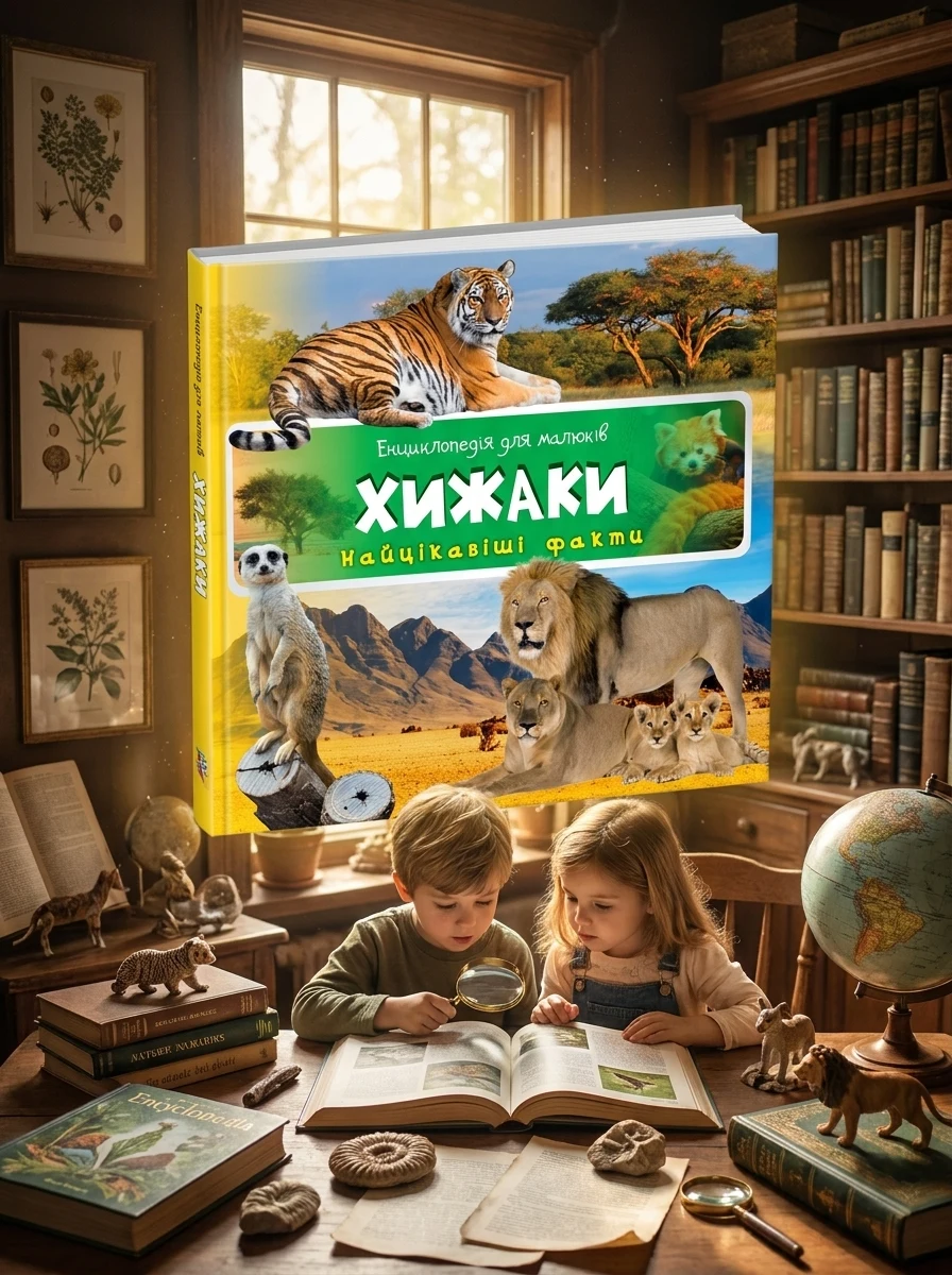 Енциклопедія для малюків. Хижаки