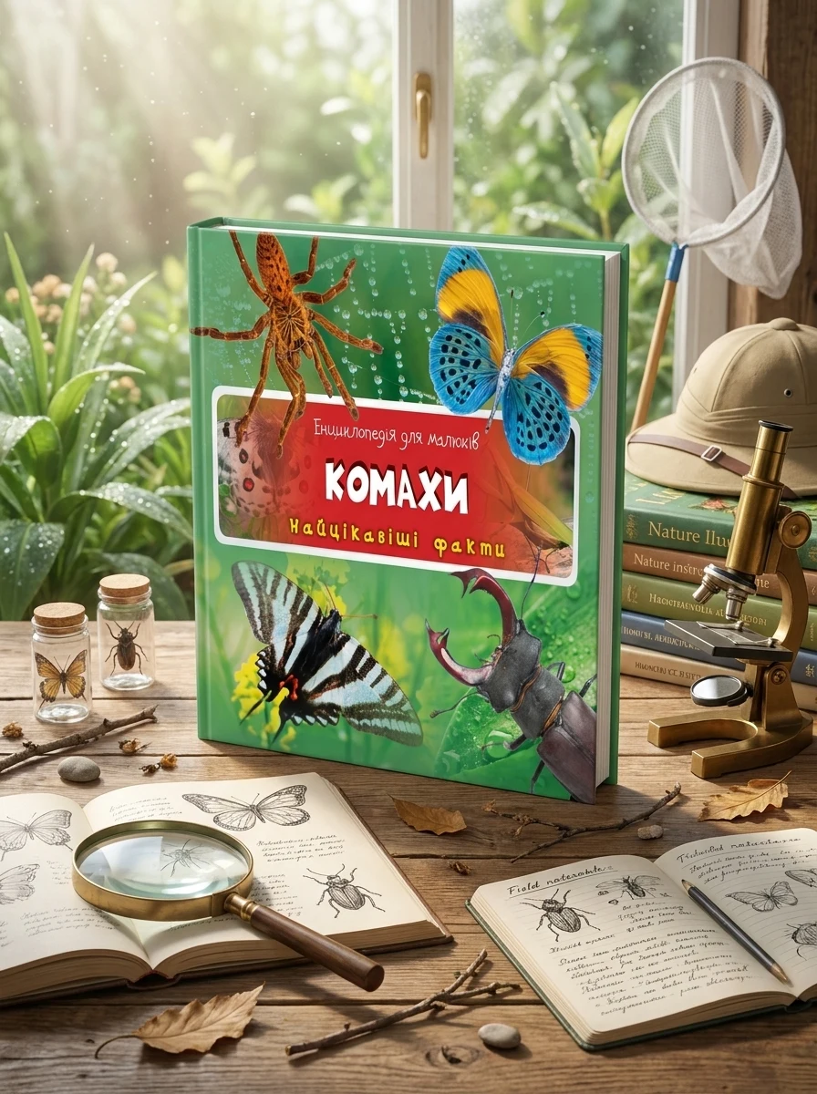 Енциклопедія для малюків. Комахи — Дитячі енциклопедії
