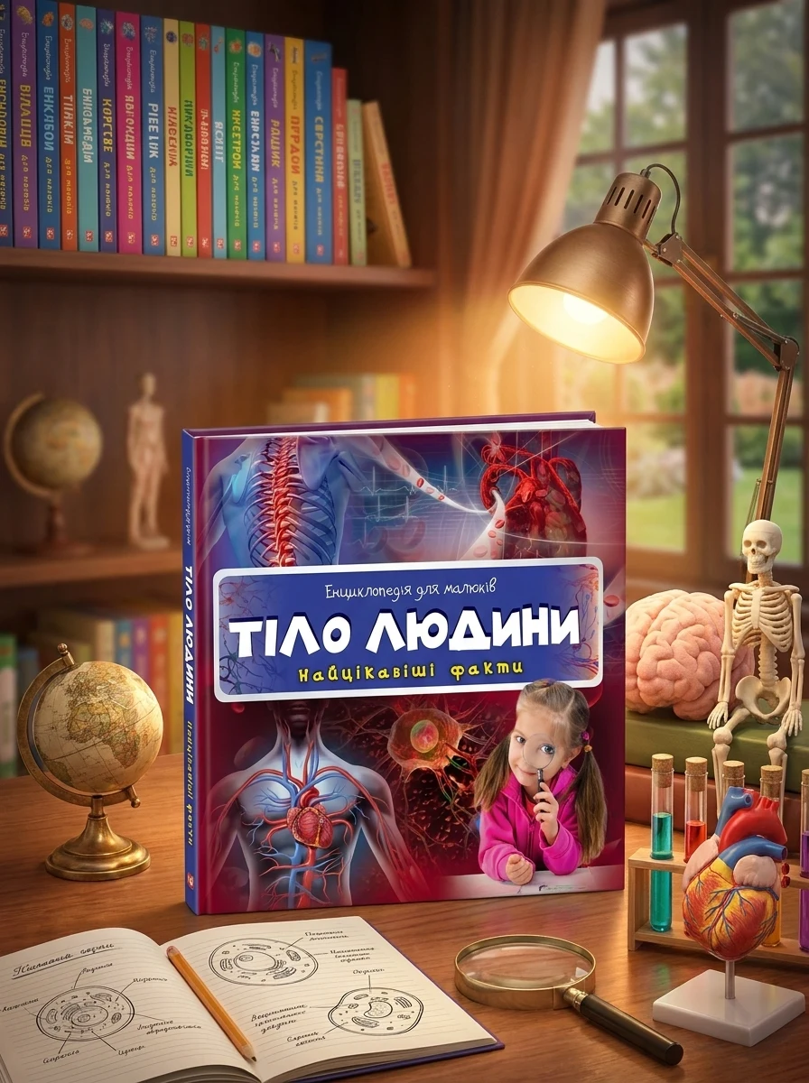 Енциклопедія для малюків. Тіло людини — фото 2