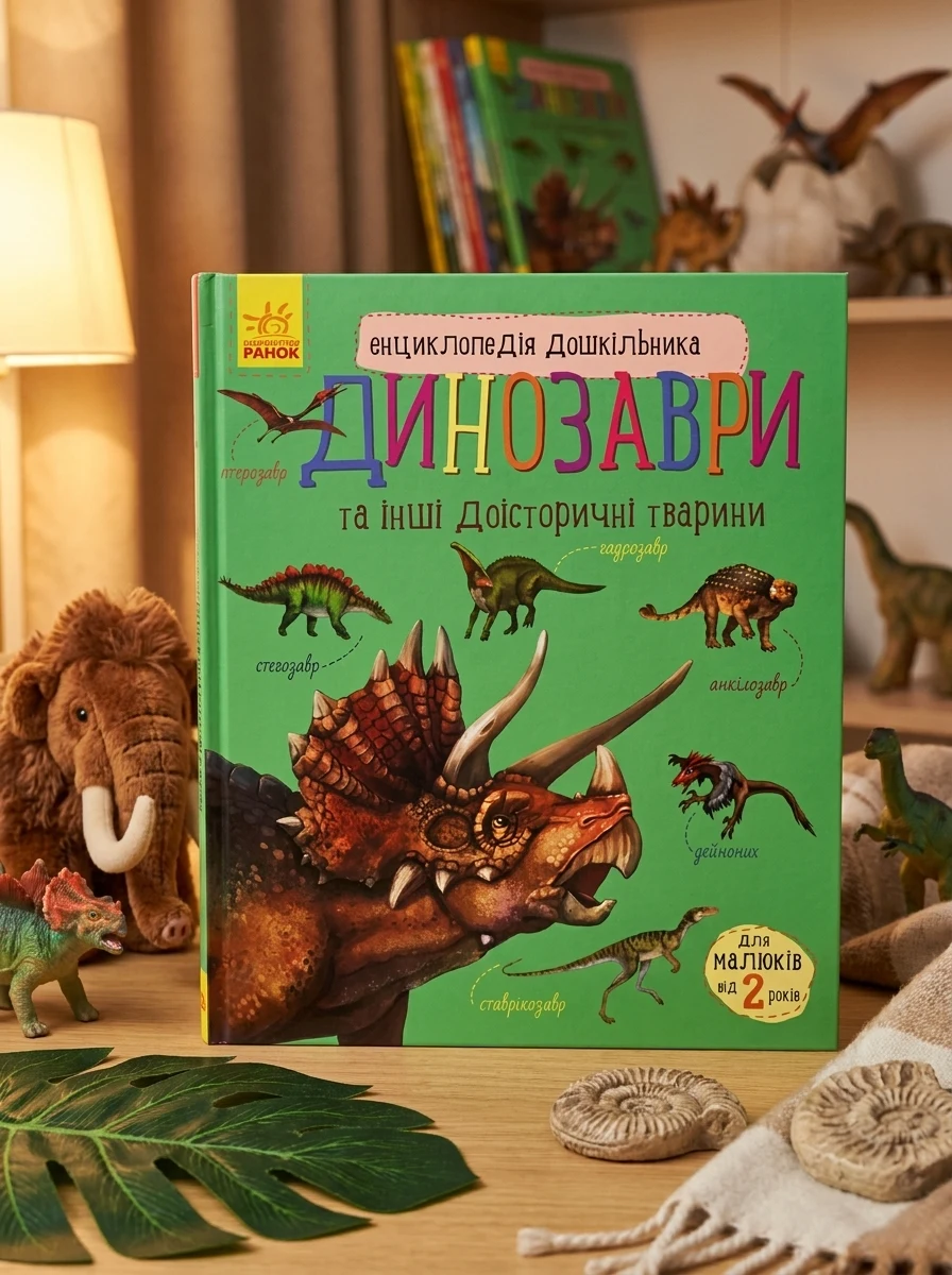 Енциклопедія дошкільника. Динозаври та інші доісторичні тварини — Дитячі енциклопедії