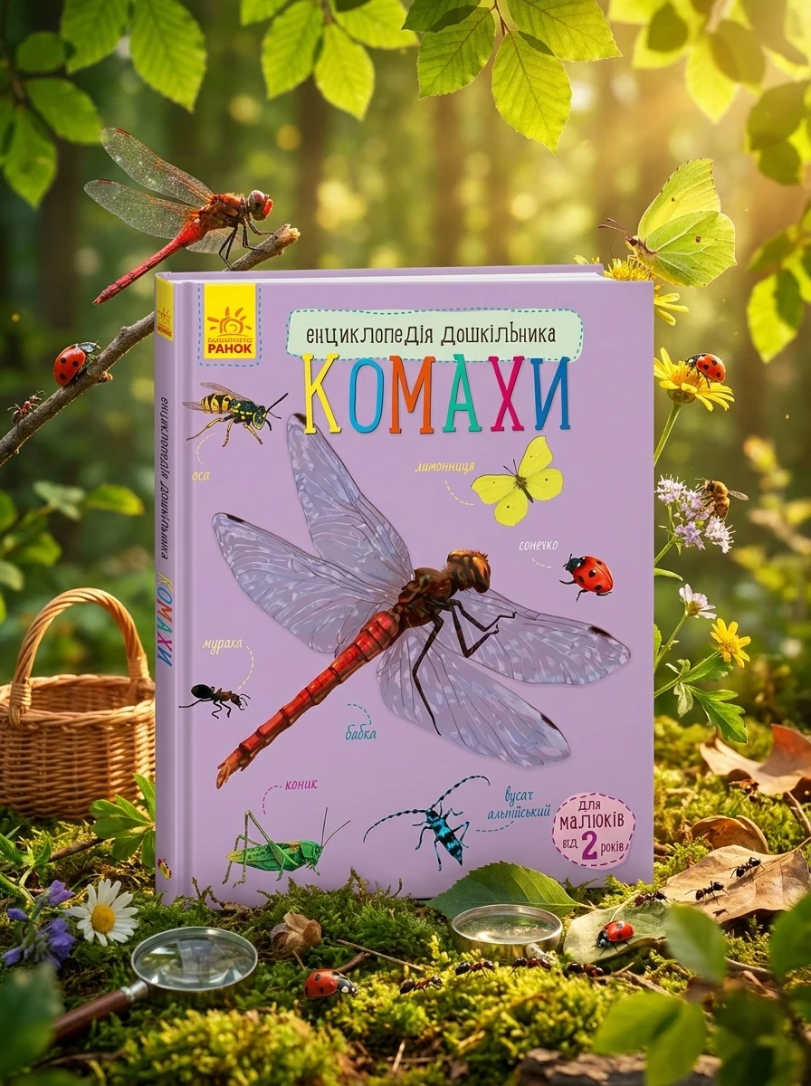 Енциклопедія дошкільника. Комахи — Дитячі енциклопедії