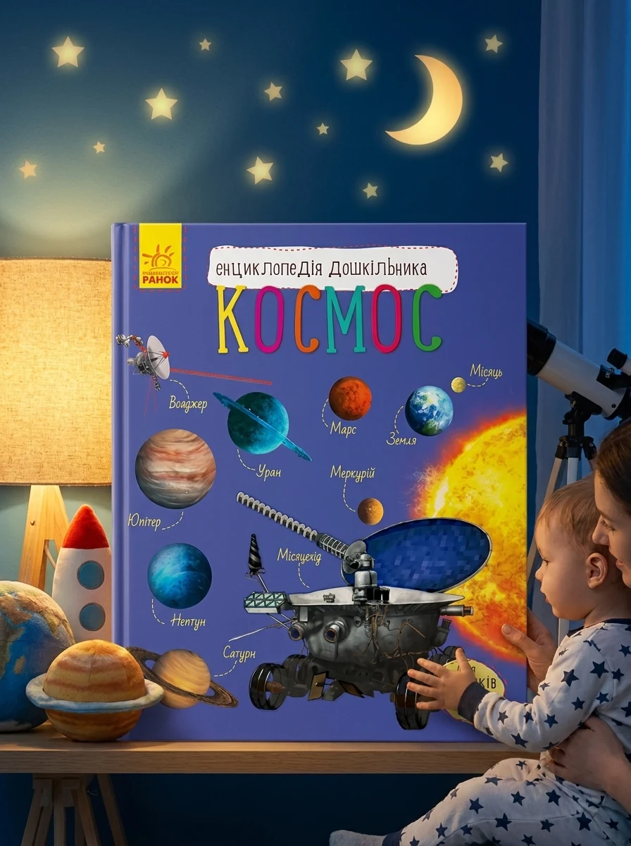 Енциклопедія дошкільника. Космос — Дитячі енциклопедії